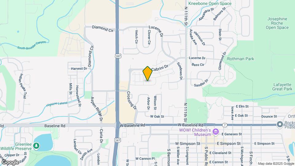 739 Cristo Ln Map and Location Details
