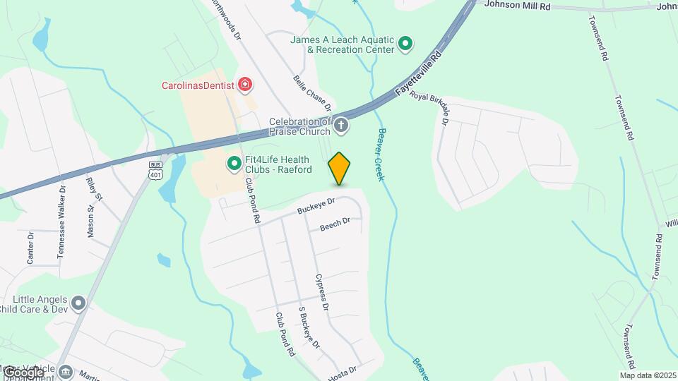 317 Buckeye Dr Map and Location Details