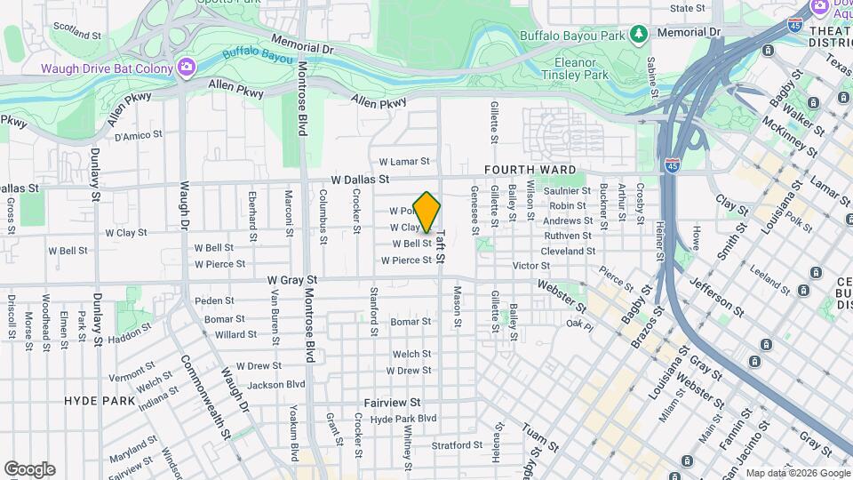 314 W Bell St Map and Location Details