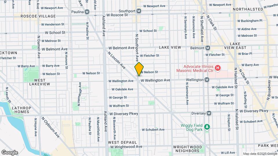 3001 N Southport Ave Mapa y Detalles de la Ubicación