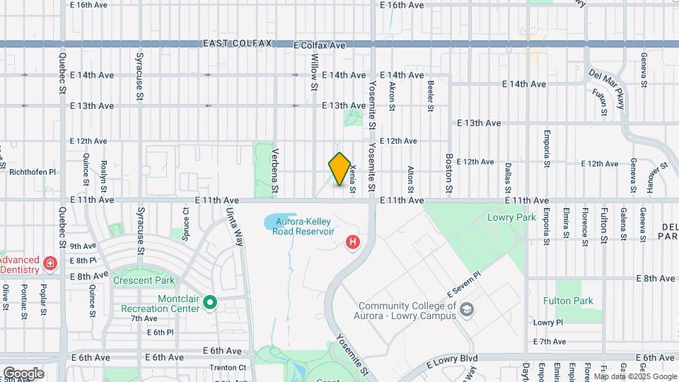 1108-1114 Xanthia St Map and Location Details