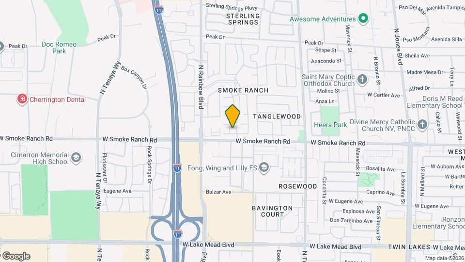 2412 Silver Shadow Dr Map and Location Details