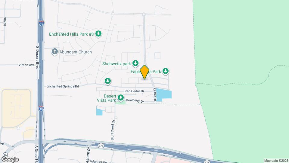 7421 Eagle Vista Dr Map and Location Details