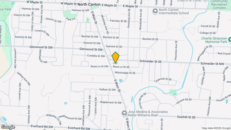 201 Rose Ln St SE Map and Location Details