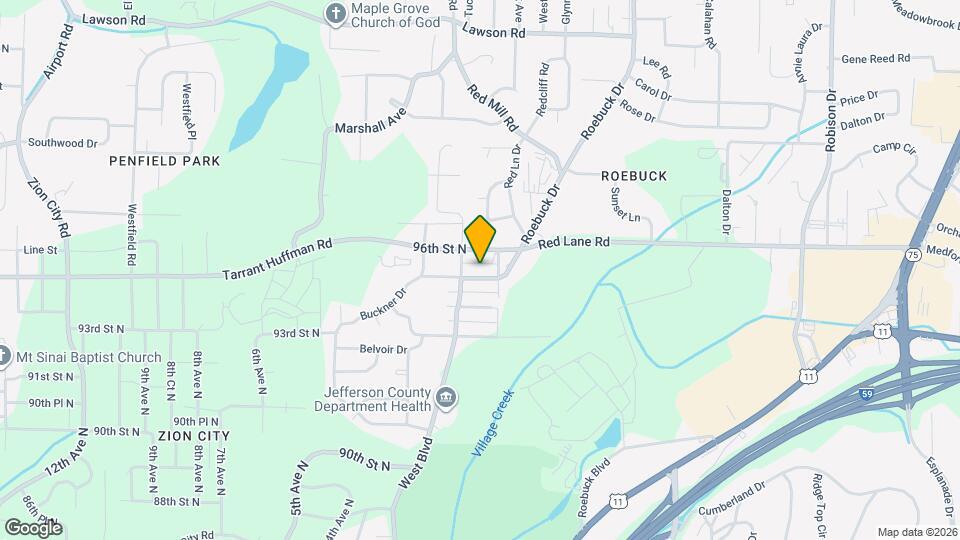 112 95th St N Map and Location Details