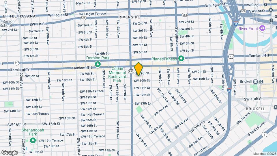 1129 SW 10th St Mapa y Detalles de la Ubicación