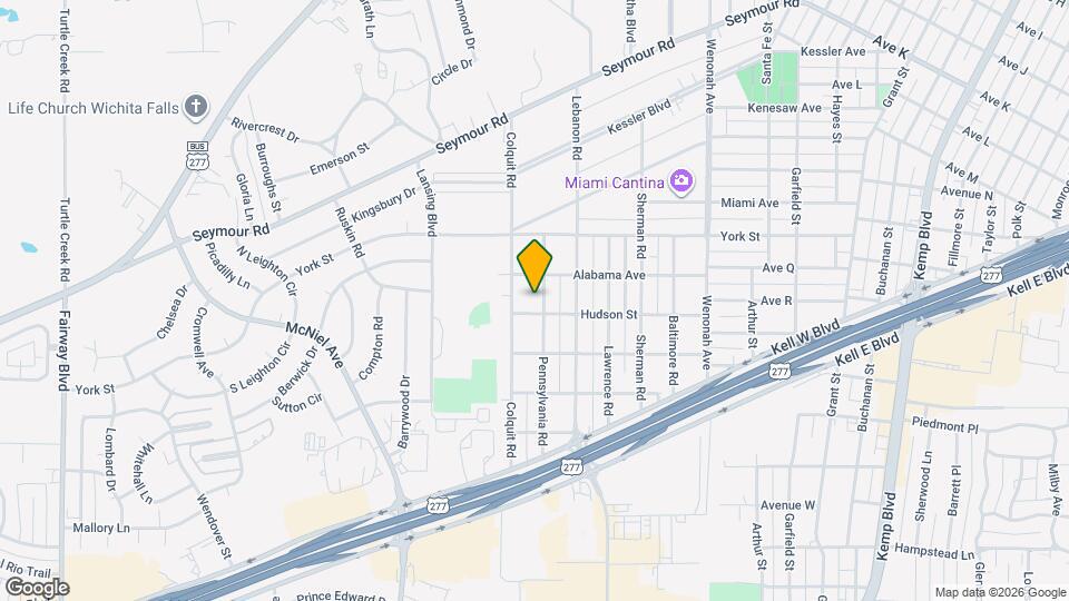 2710 Pennsylvania Rd Map and Location Details