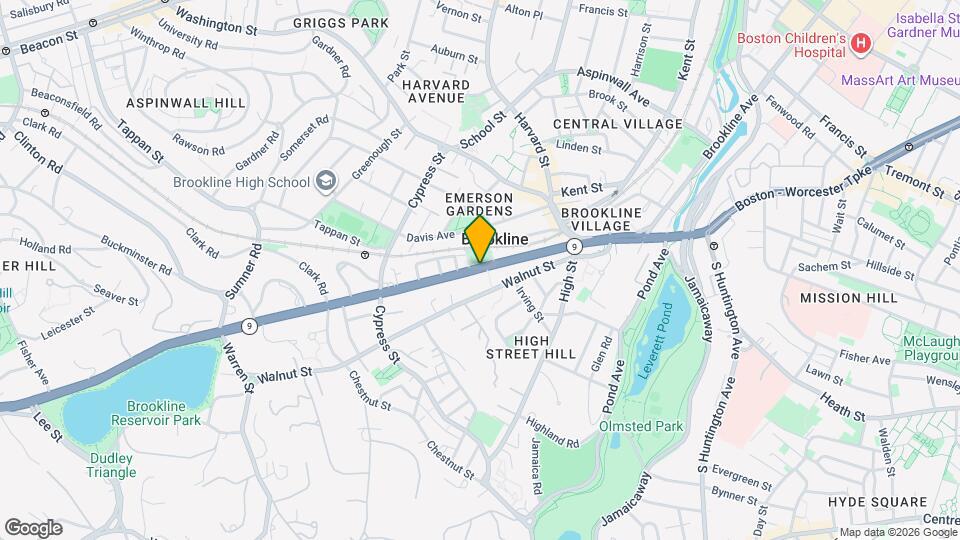 200 Boylston St Map and Location Details