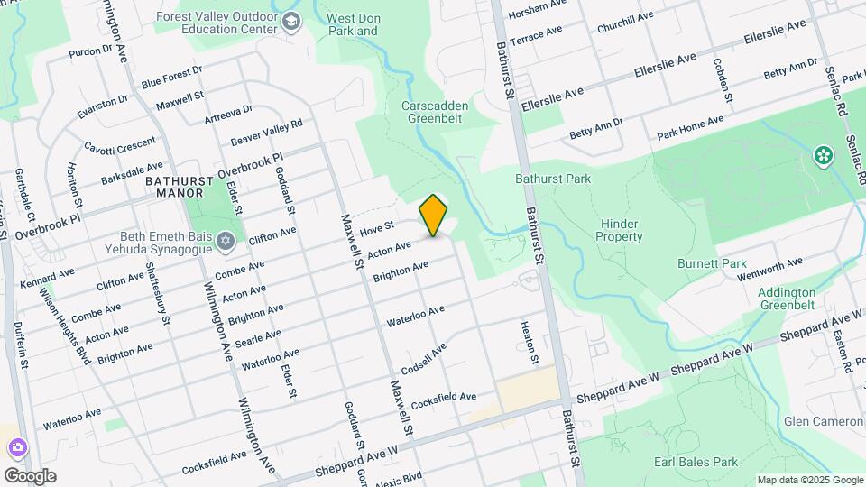 3 Acton Ave Map and Location Details