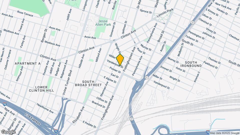 56 Vanderpool St Map and Location Details