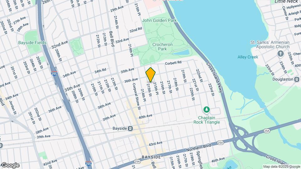 3627 215th St Map and Location Details