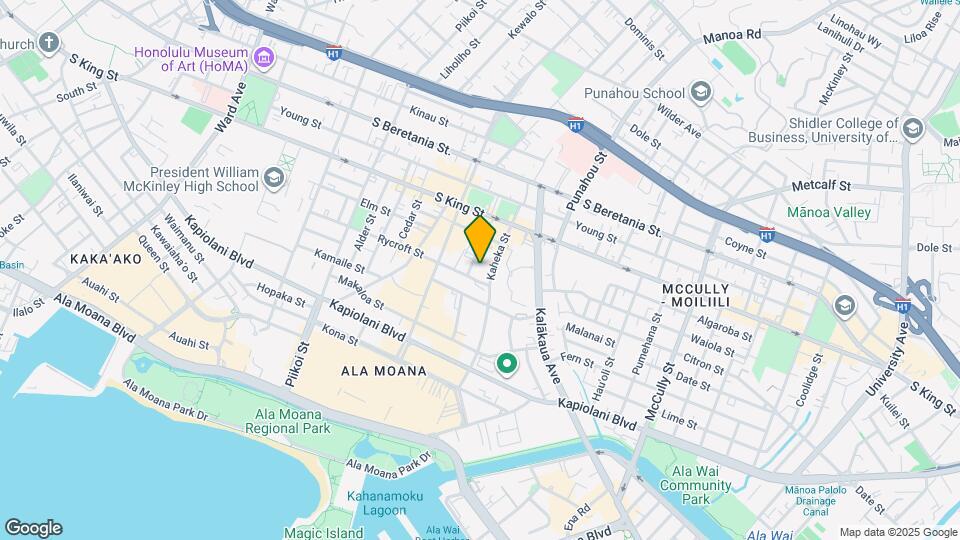 1550 Rycroft St, Unit #514 Mapa y Detalles de la Ubicación