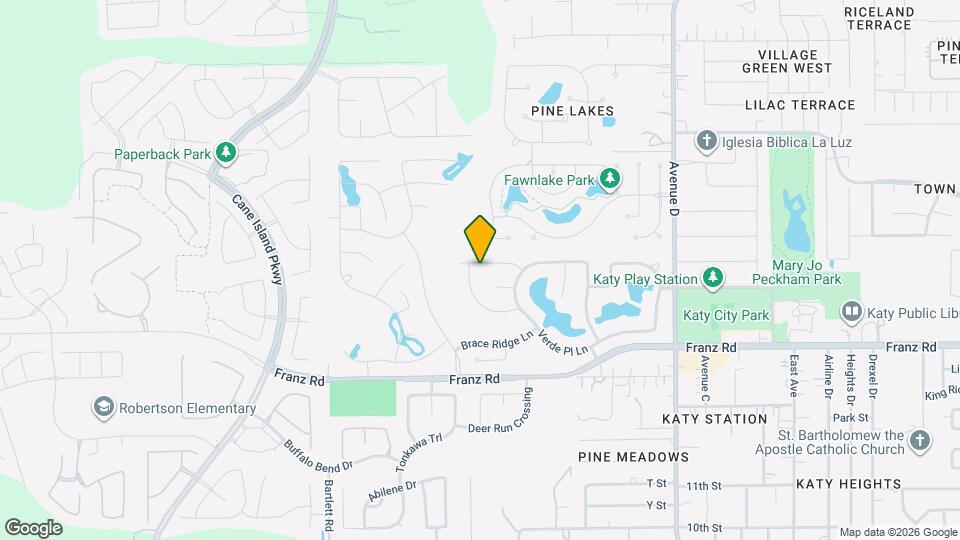 6407 Sunstone Falls Ln Map and Location Details