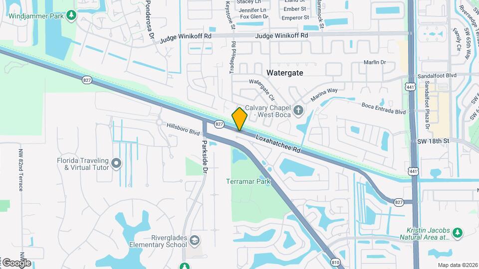 6841 NW 81st Ct Map and Location Details