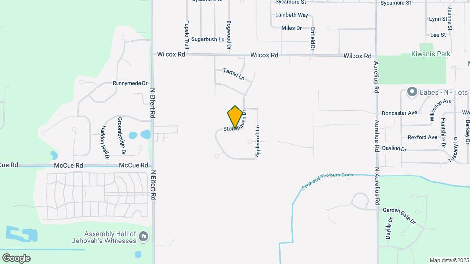 1560 Stonehaven Dr Map and Location Details