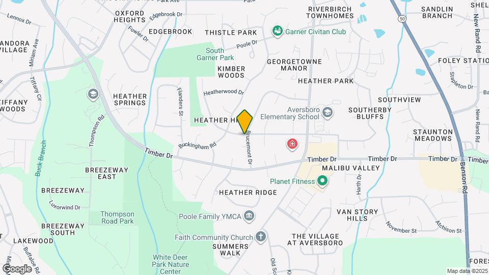 1200 Brucemont Dr Map and Location Details