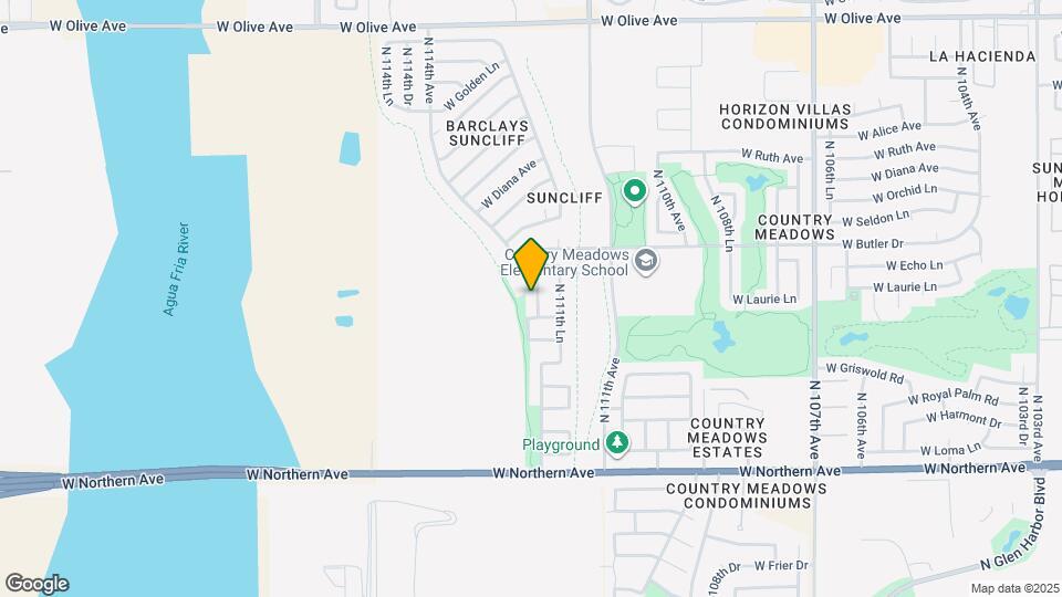 8256 N 112th Ave Map and Location Details