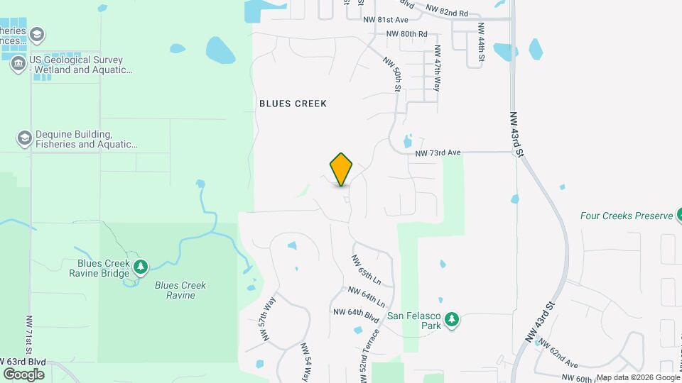 7026 NW 52nd Terrace Map and Location Details