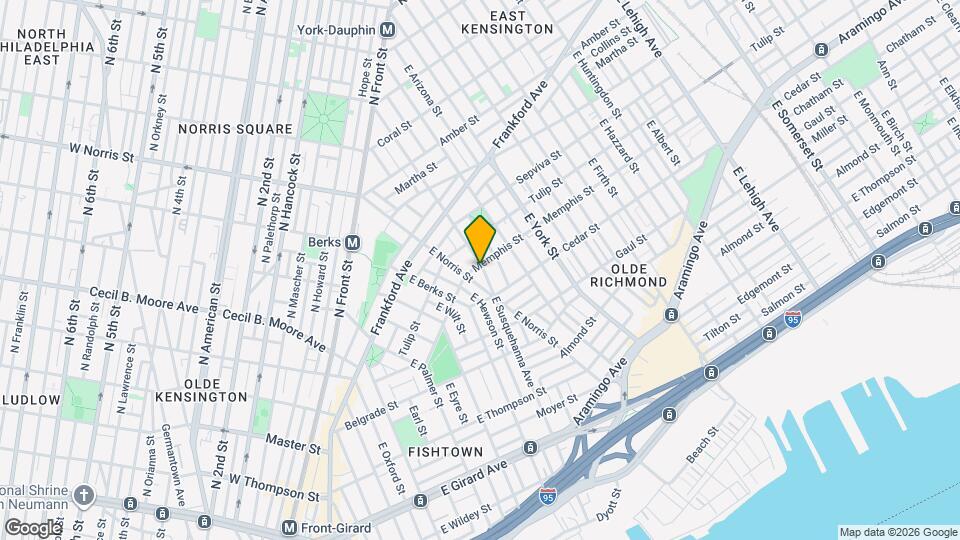 2017 Memphis St Map and Location Details