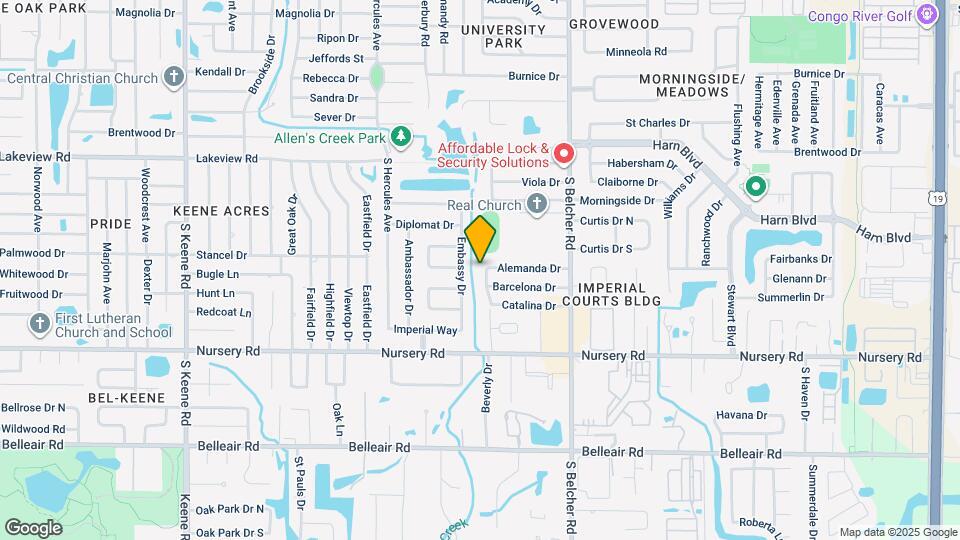 1400 Poinciana Dr Map and Location Details