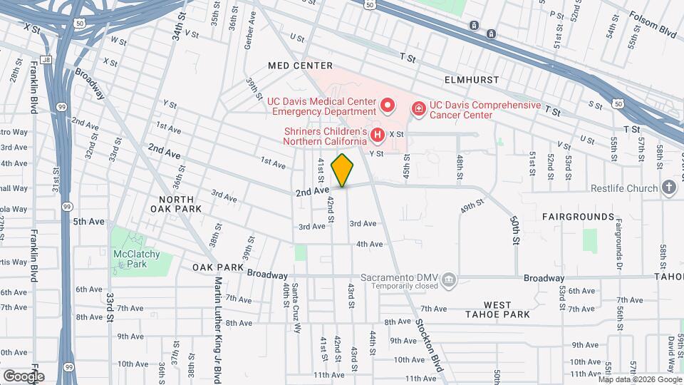 4238 2nd Ave Map and Location Details