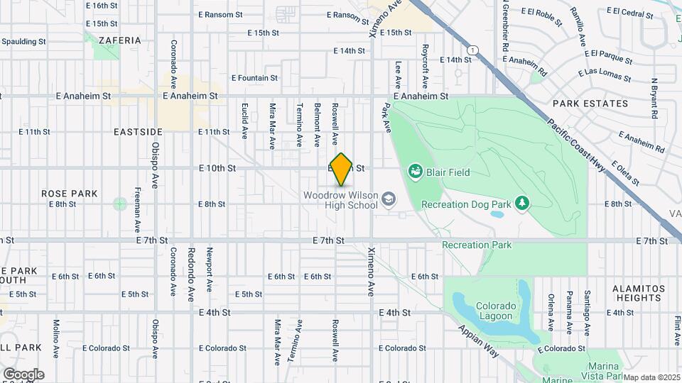 830 Roswell Ave Mapa y Detalles de la Ubicación