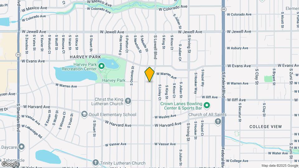 2237 S Lowell Blvd Mapa y Detalles de la Ubicación