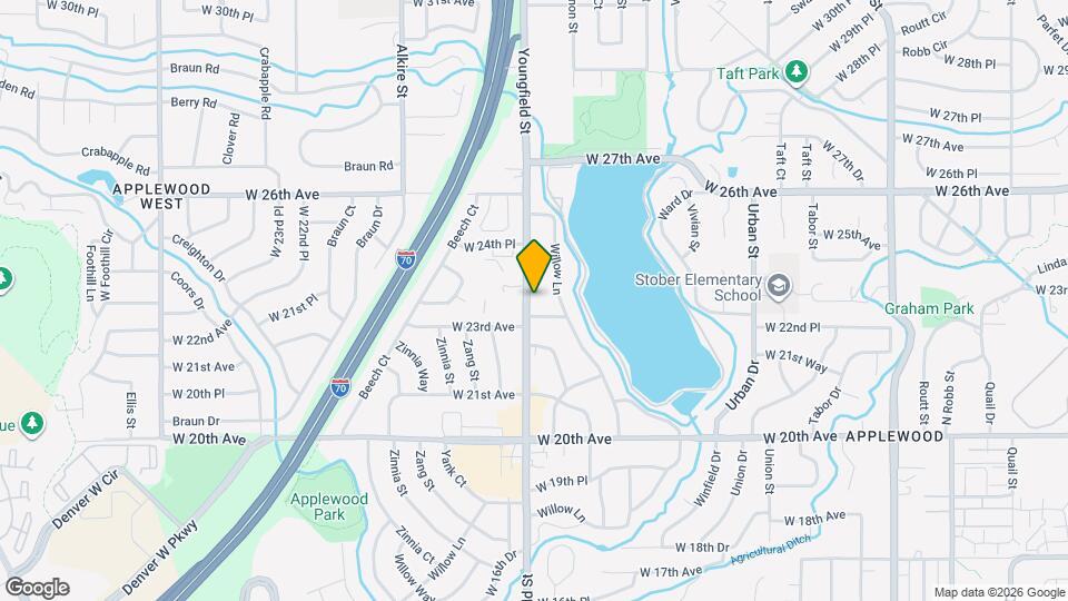 2320 Youngfield St Map and Location Details