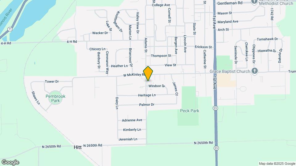 422-425 Windsor Dr Mapa y Detalles de la Ubicación
