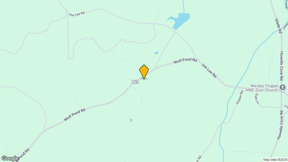 2968 Wolf Pond Rd Mapa y Detalles de la Ubicación