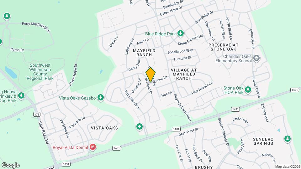 3810 Newland Dr Map and Location Details