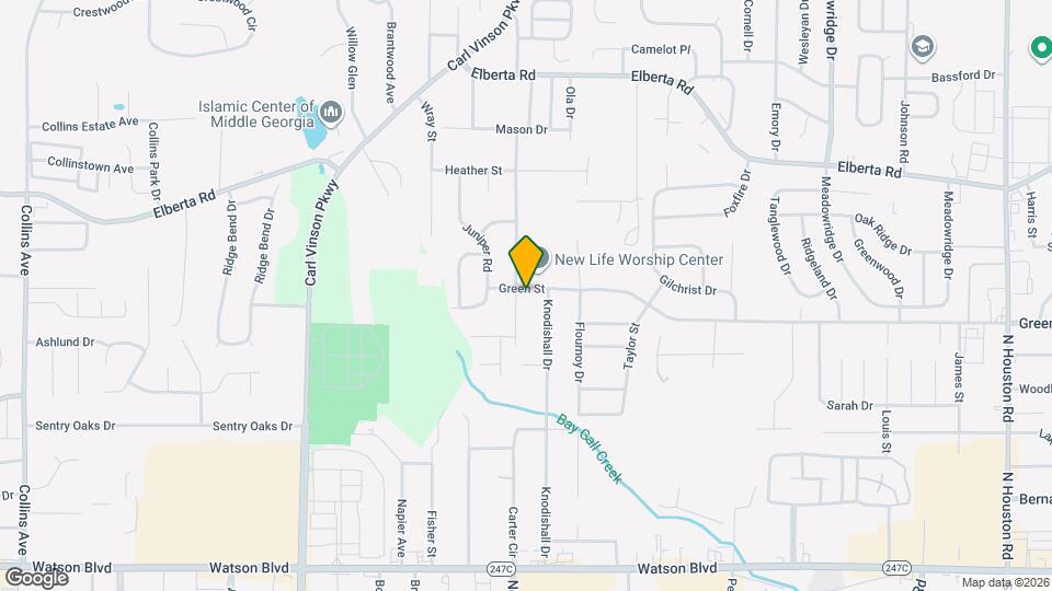 501 Pinecrest Rd Map and Location Details