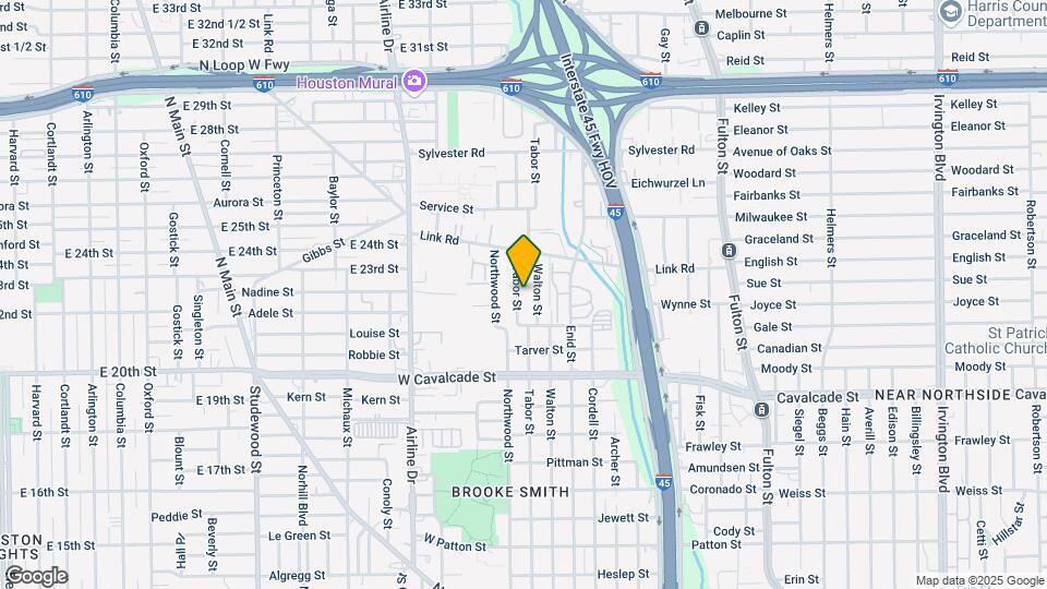 1622 Tabor St Map and Location Details