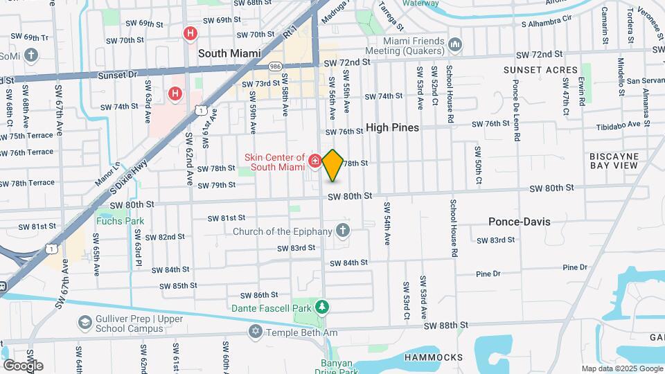 5660 SW 78th St Map and Location Details