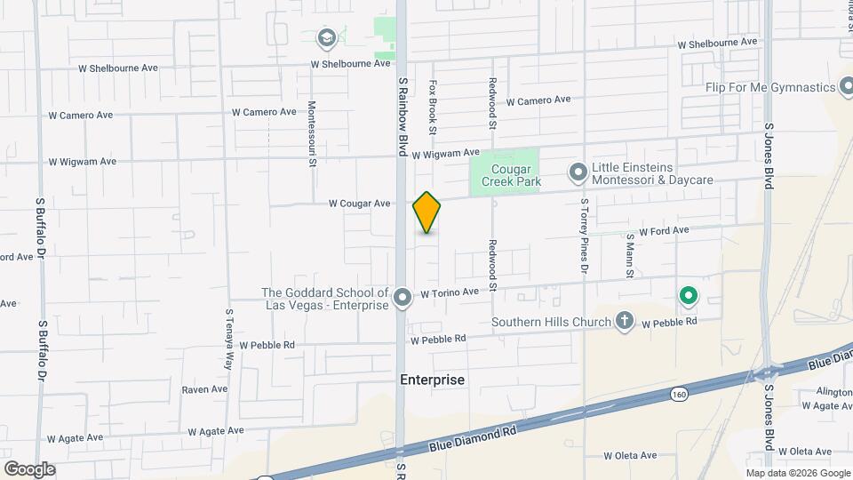 6846 W Ford Ave Map and Location Details