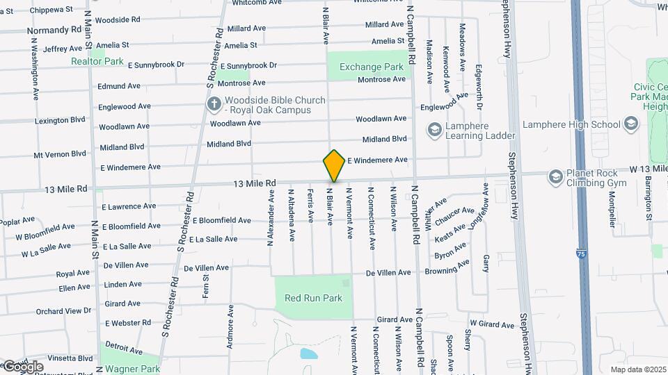 3220 N Blair Ave Map and Location Details