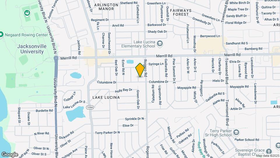 2511 Green Oak Dr Map and Location Details