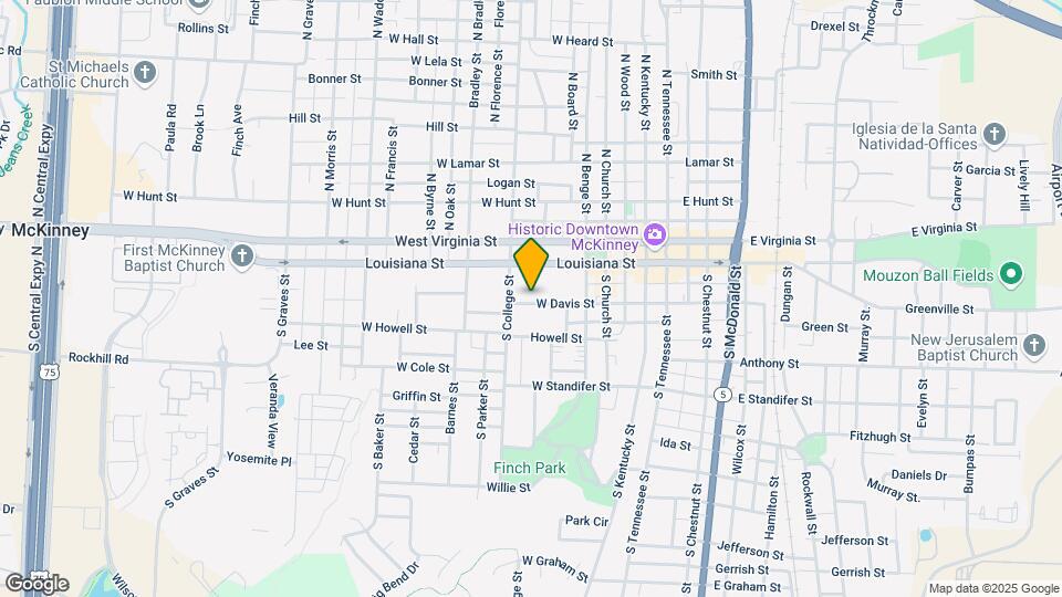512 W Davis St Map and Location Details