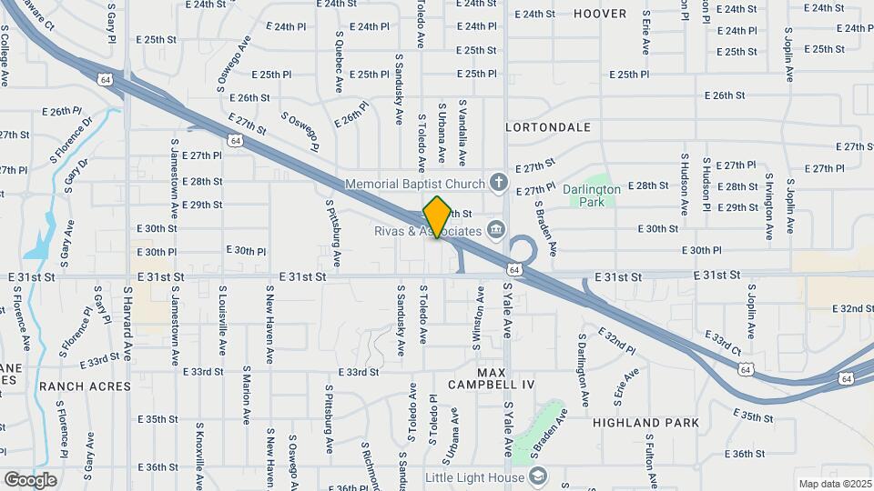 4515 E 31st St Map and Location Details