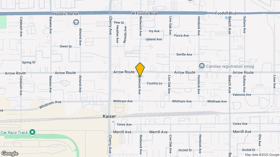 8544 Redwood Ave Mapa y Detalles de la Ubicación