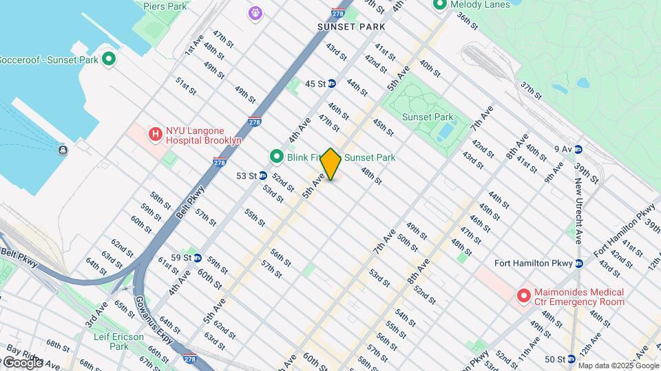 528 50th St Map and Location Details