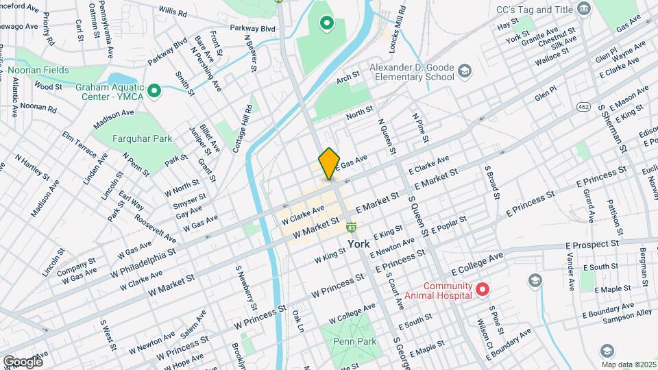7 W Philadelphia St Mapa y Detalles de la Ubicación