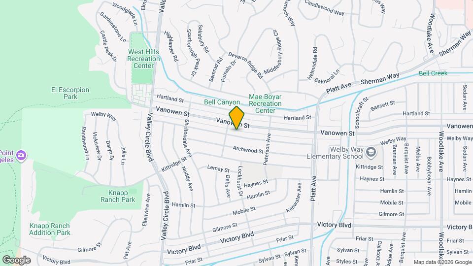 24021 Welby Way Map and Location Details