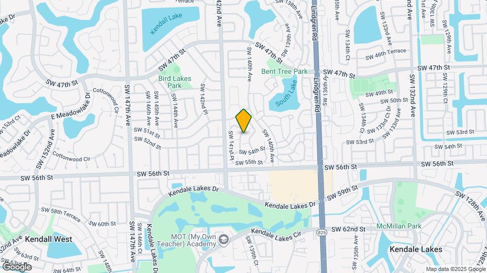 5211 SW 141st Ave Map and Location Details