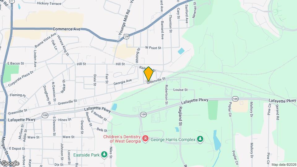 1006 Greenville St Map and Location Details