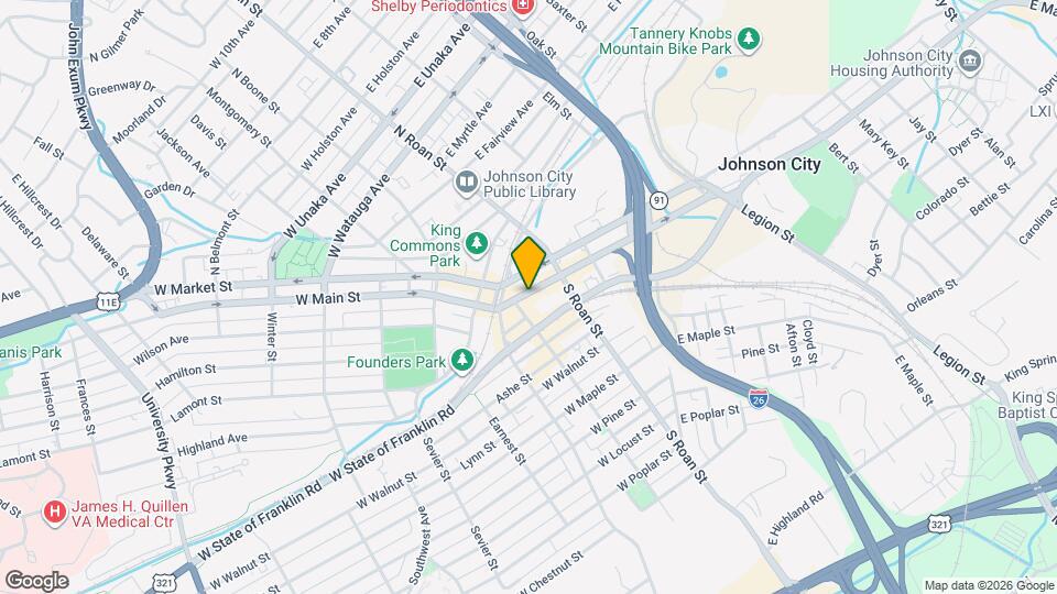 202 E Main St Map and Location Details