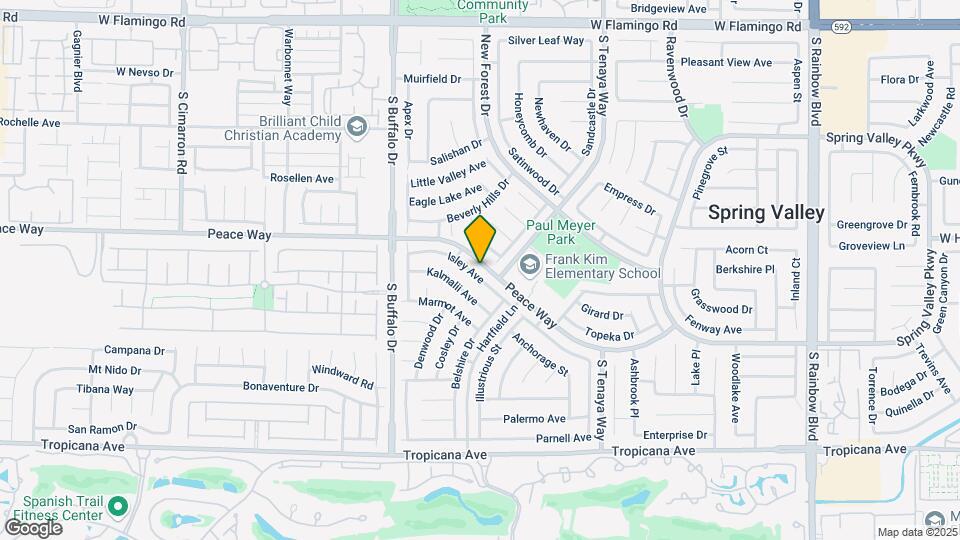 7614 Isley Ave Map and Location Details
