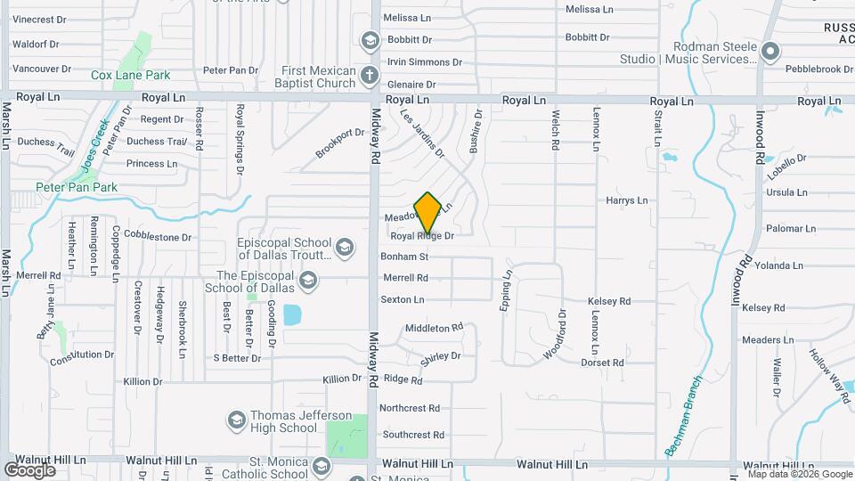 4278 Royal Ridge Dr Map and Location Details