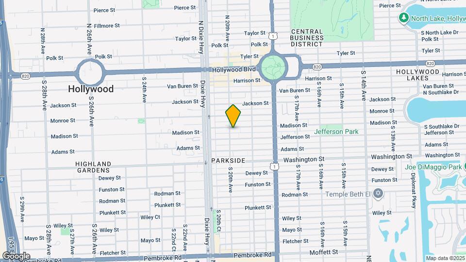 1952 Madison St, Unit Madison Studio Map and Location Details