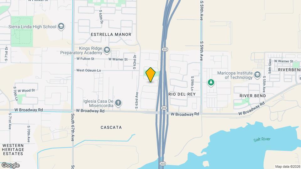 6226 W Southgate St Map and Location Details